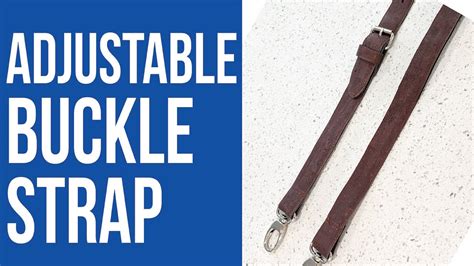 how to create a boot strap replicate|buckle strap making.